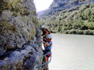 Ferrata les Arcades, Cellers. Pallars Jussà